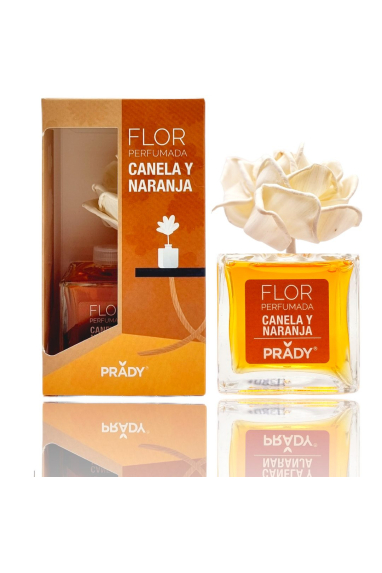 Carton de 6 fleurs parfumées pour ambiance - Cannelle Orange AMBFLEURANGECAN_90