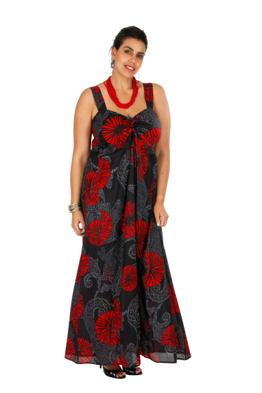 Robe longue à bretelles MAXIP0021E