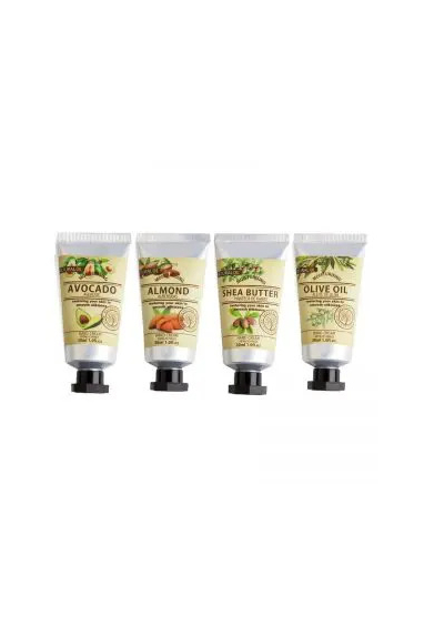 Set mit 4 Handcremes mit Naturol - 4 Geschmacksrichtungen - X4_CREMMAINHNAT_30