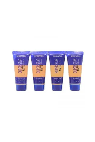 4 Pack of Foundation - High Coverage