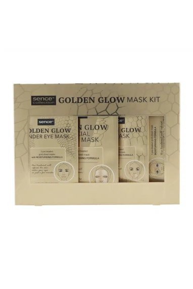 Gesichtsmasken-Set – Golden Glow