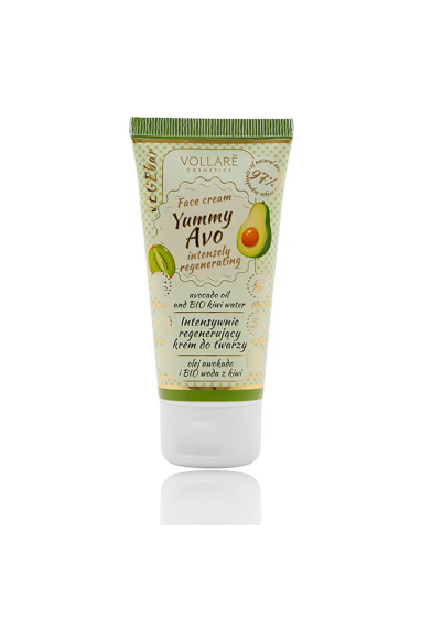 Crème visage intense et régénérante – Avocat & Kiwi