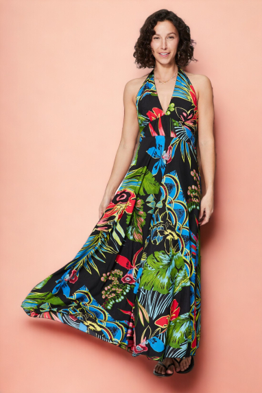 Long dress with beautiful back - MAXIPA4000ZV